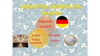 Hizkuntza
Alemana
Moneda
Euroa
Erlijioa
Kristau
katolikoak
 