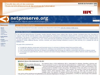 Faculté des arts et des sciences Activité de formation AAQ
76/90
IIPC
Écoledebibliothéconomieet dessciencesdel'information
 