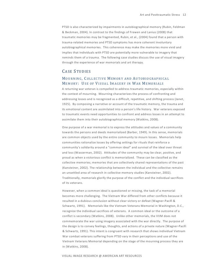 Post traumatic stress disorder essay introduction