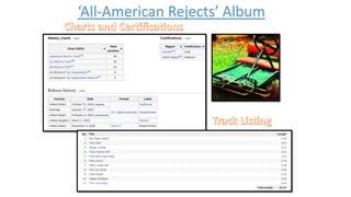 ‘All-American Rejects’ Album
 