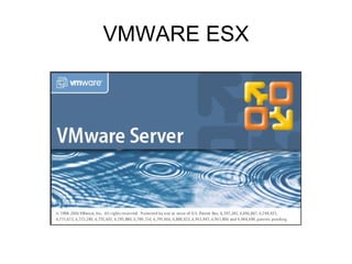 VMWARE ESX 