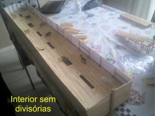 Interior sem
divisórias
 