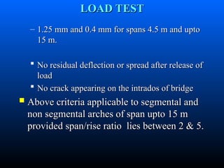 Comprehensive Guide to Arch Bridge Code and Structural Design | PPT
