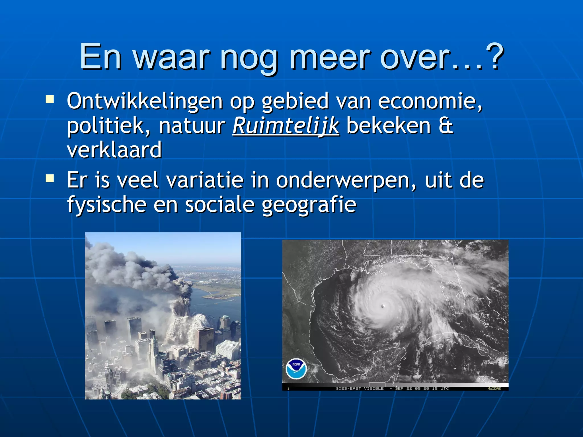 Aardrijkskunde kiezen Havo | PPT