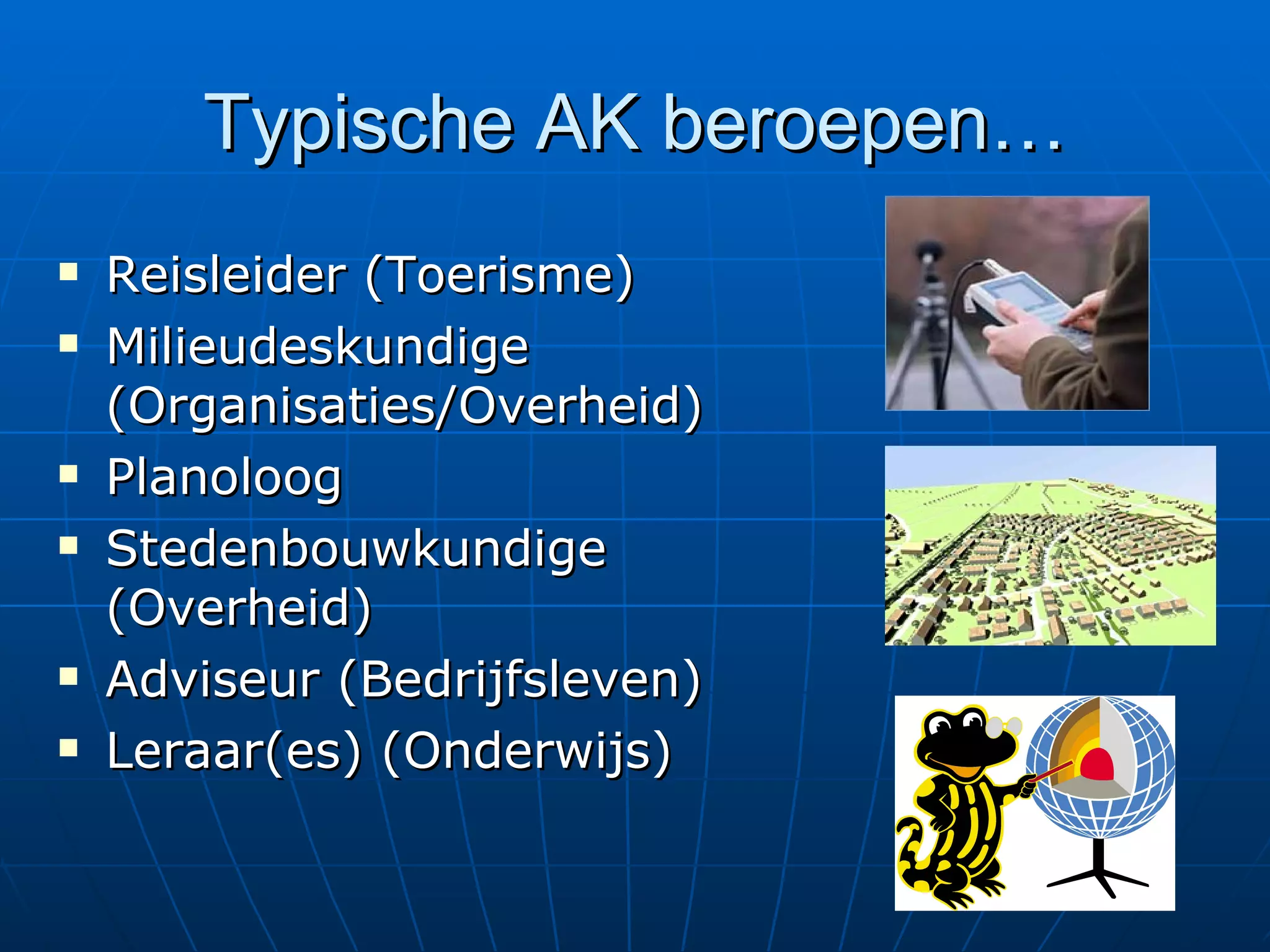 Aardrijkskunde kiezen Havo | PPT