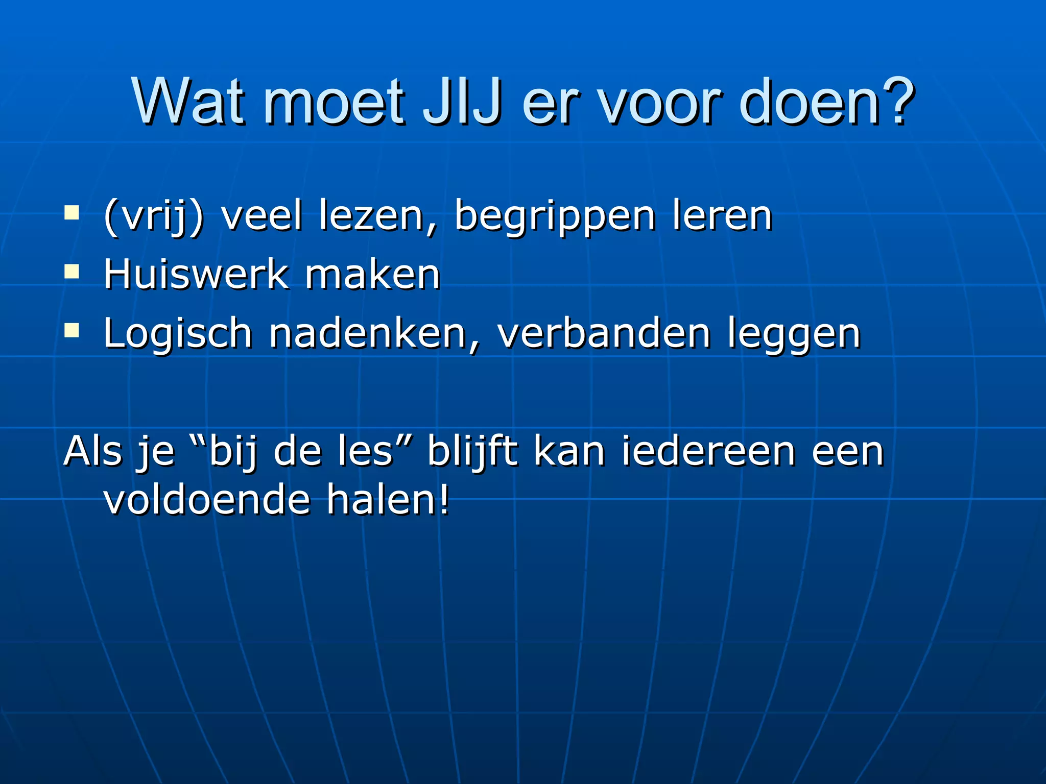 Aardrijkskunde kiezen Havo | PPT
