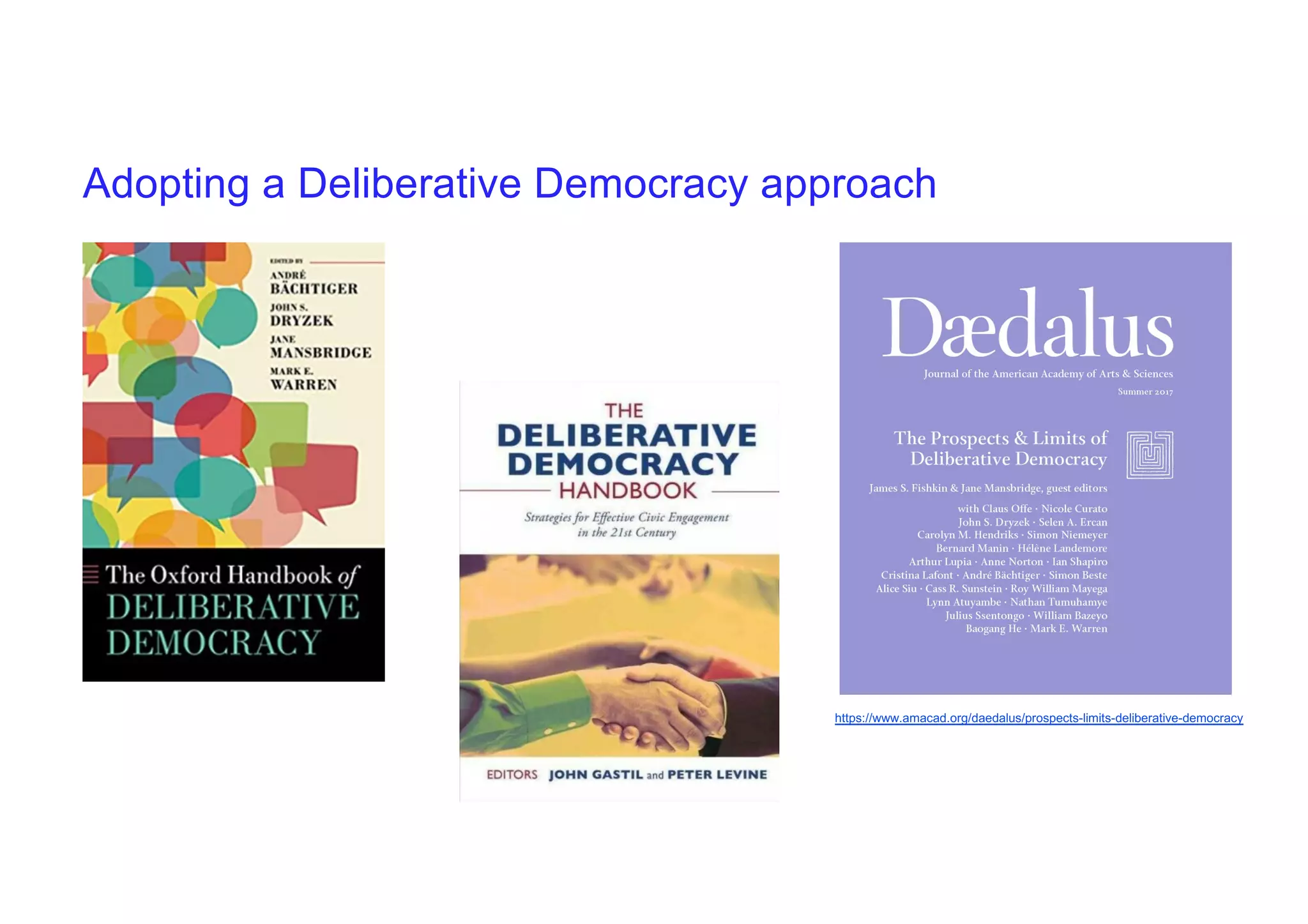 Deliberative Democracy as a strategy for co-designing university ethics ...