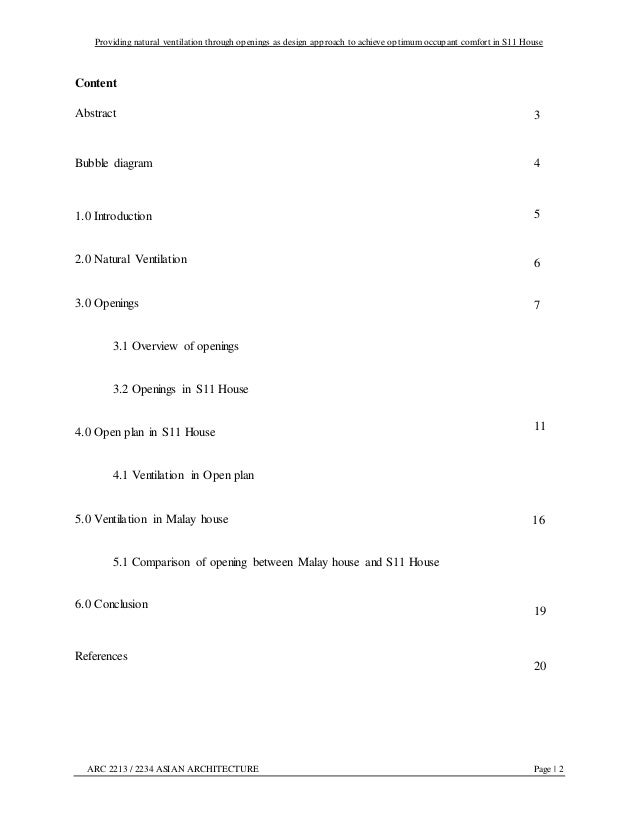 Architecture research paper