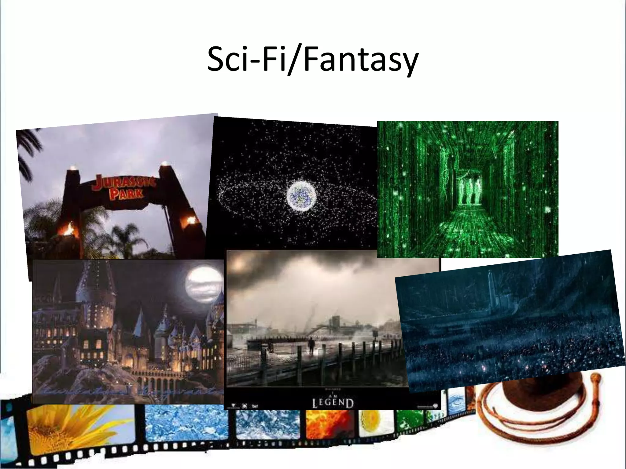 Why Sci-Fi/Fantasy?Possibilities are endless in these locations. As long as your reasons for being there are plausible you can do pretty much anythingWeapons can be anythingDeath can be cheatedViolence is restricted and cannot be copied by young children and so it can be given a lower classification.