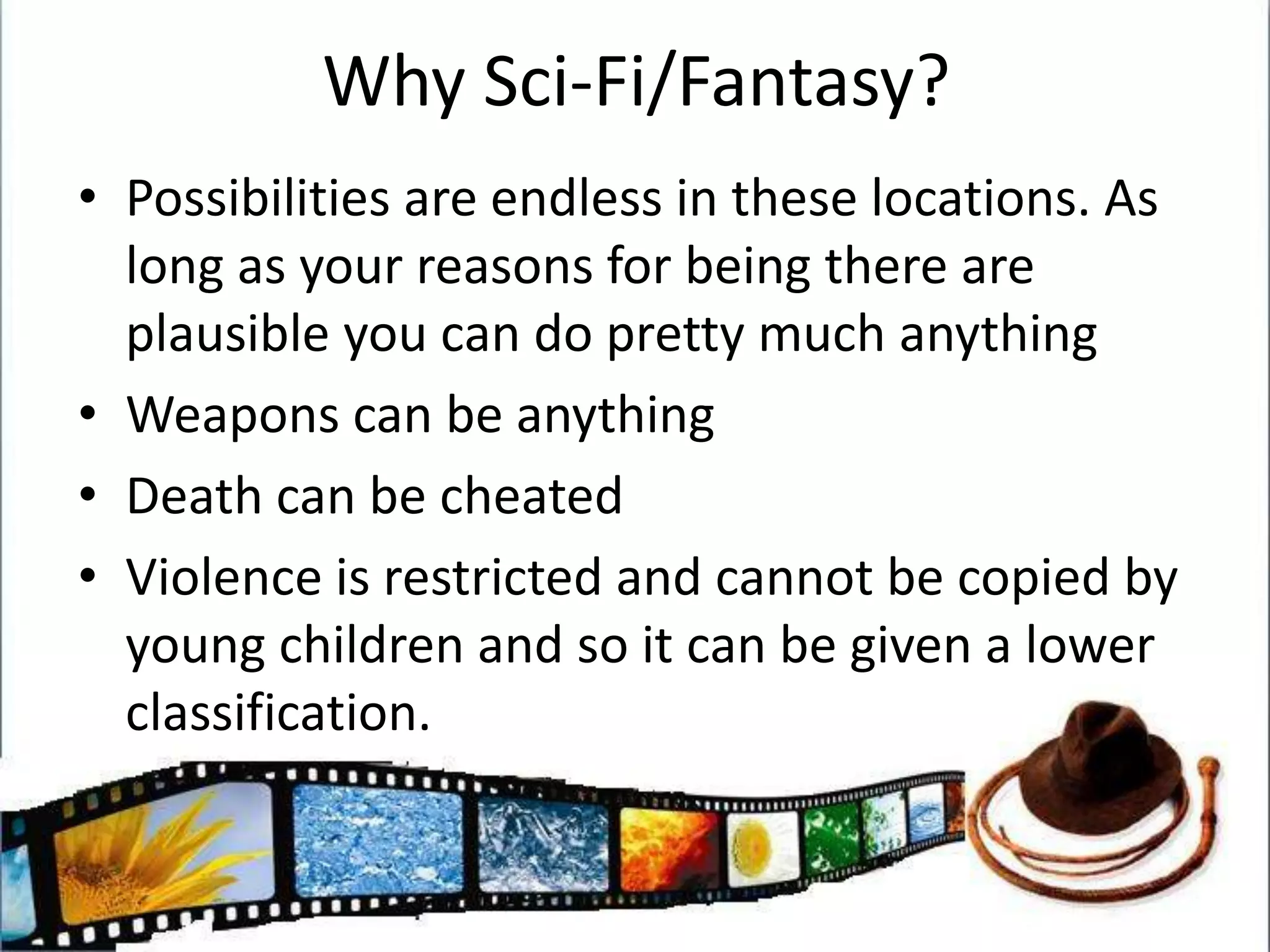 Ordinary Places made extraordinaryThis may seem strange but your Location doesn’t necessarily need to be very unusual at first sight. Films that have done this include:North By NorthwestThe Towering Inferno28 Days Later