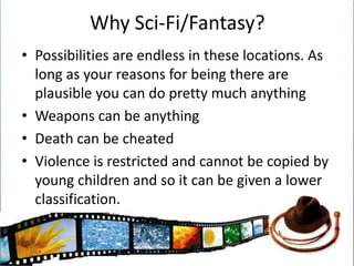 Ordinary Places made extraordinaryThis may seem strange but your Location doesn’t necessarily need to be very unusual at first sight. Films that have done this include:North By NorthwestThe Towering Inferno28 Days Later