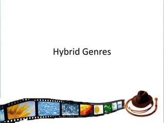 Car Genres??A hybrid is when two different genres meet to form a genre of it’s own. Now looking at the settings what different forms of Action Adventure can you think of?