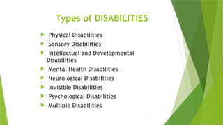 B.Ed final diversity in school and disabled student .pptx
