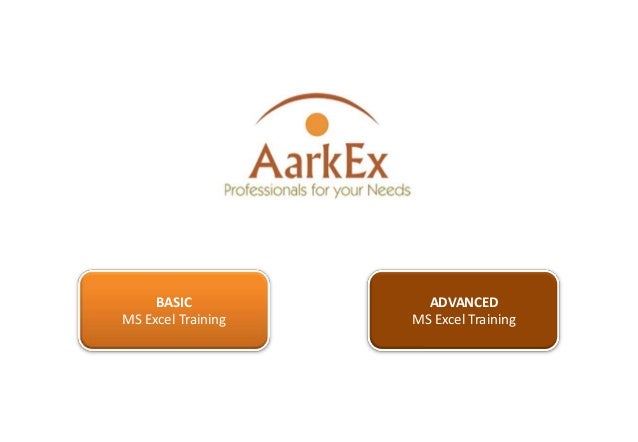 Advanced Excel Basic Excel Training Advanced excel basic excel training