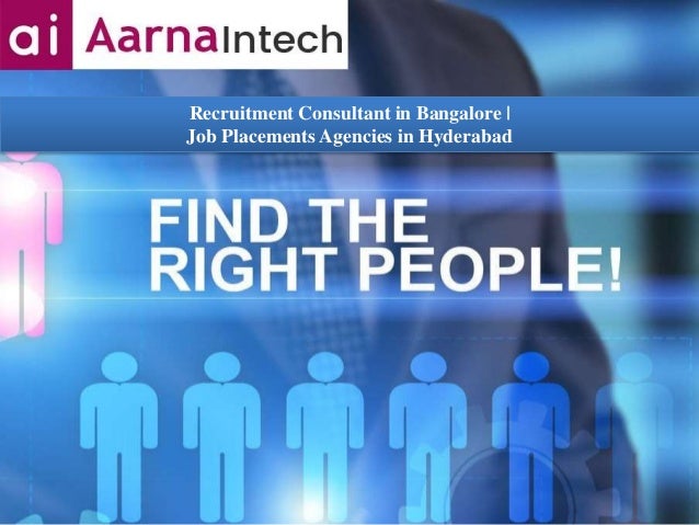 HR Services in Bangalore Job Placement Agencies in Hyderabad