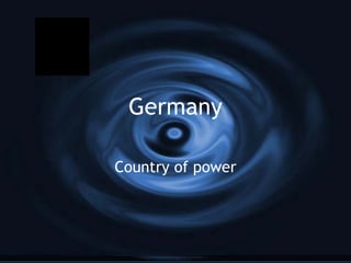 Germany Country of power 