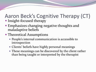 aaron beck theory