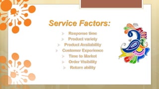 Service Factors:
 
