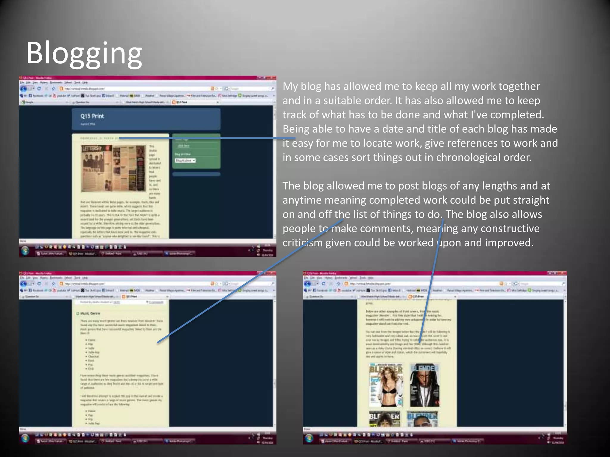 UNCUTThey would publish ‘WIRELESS’ magazine as my magazine will open them up to a whole new target audience however not one that will not suit there business. At the moment they aim a lot of there products for the young adults so adding teens to this customer base would benefit the business greatly. There is also the fact that it can be sold in the existing places as the current magazines are , (off licences, shopping malls, train stations etc). There is also the way in which I see a lack in music magazines within the institute and it would therefore broaden there range in product type, therefore benefiting there already great reputation.IPC MEDIA also have a ongoing link throughout there magazines that seem to be ‘fashion’ which is a perfect link with my magazine that attempts to put music and fashion together.