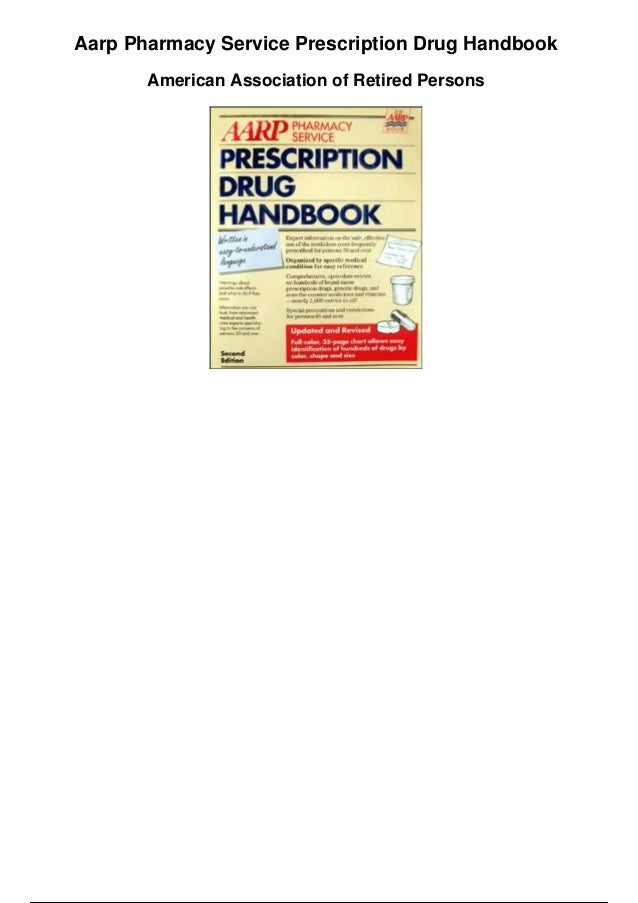 Aarp Pharmacy Service Prescription Drug Handbook Pdf