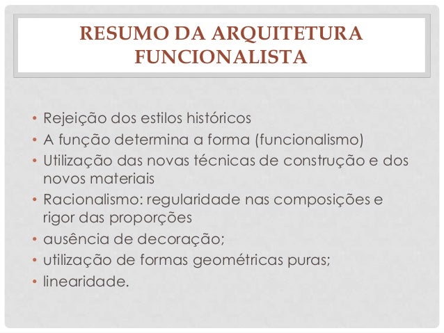 A arquitetura da 1ª metade século xx