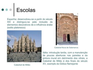 A arquitetura gótica