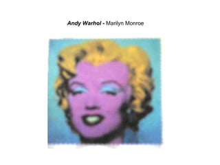 Andy Warhol  -  Marilyn Monroe 