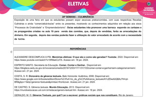 A ARTE DA CULINÁRIA NO ENSINO DE LÍNGUA PORTUGUESA, BIOLOGIA E ...