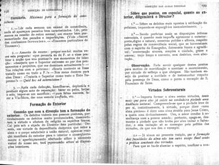 A arte da direção das almas