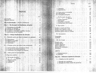 A arte da direção das almas