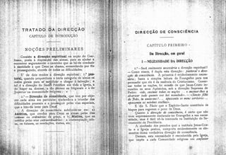 A arte da direção das almas