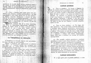 A arte da direção das almas