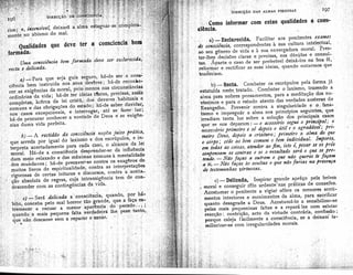 A arte da direção das almas