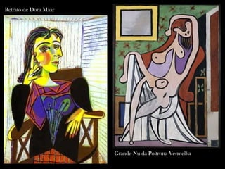 Retrato de Dora Maar Grande Nu da Poltrona Vermelha 