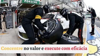 Concentre no valor e execute com eficácia
 