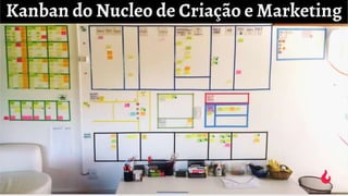 Kanban do Nucleo de Criação e Marketing
 