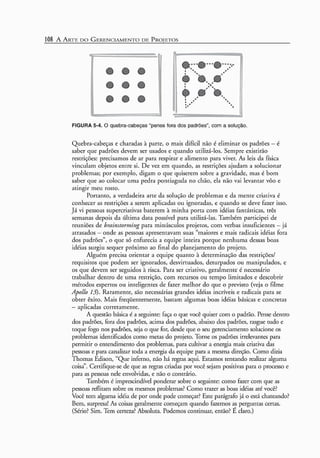 A arte do gerenciamento de projetos