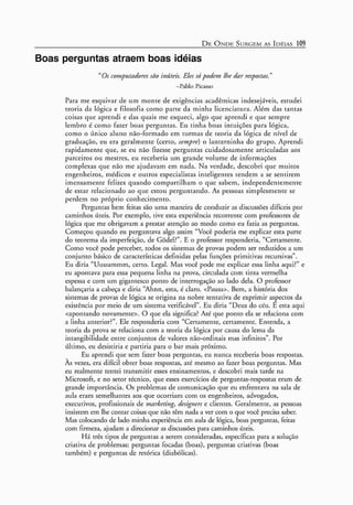 A arte do gerenciamento de projetos