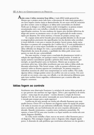 A arte do gerenciamento de projetos