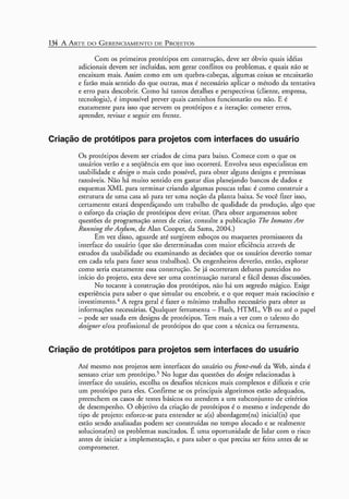 A arte do gerenciamento de projetos