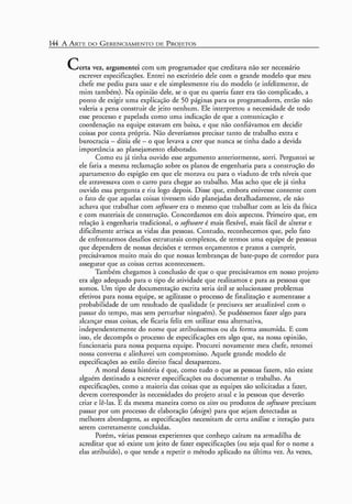 A arte do gerenciamento de projetos