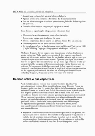 A arte do gerenciamento de projetos