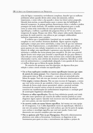 A arte do gerenciamento de projetos