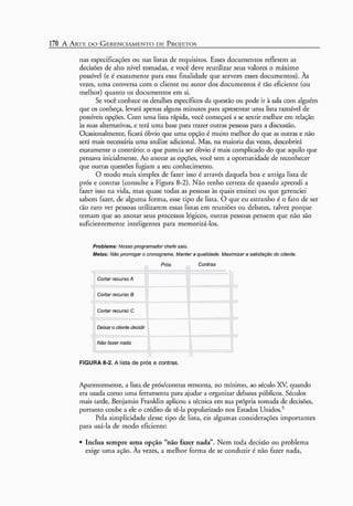 A arte do gerenciamento de projetos