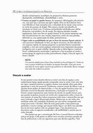 A arte do gerenciamento de projetos