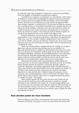 A arte do gerenciamento de projetos