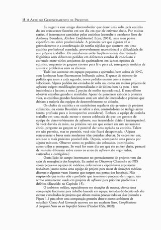 A arte do gerenciamento de projetos