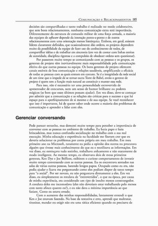 A arte do gerenciamento de projetos