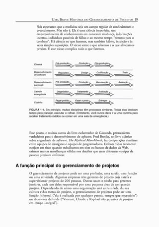 A arte do gerenciamento de projetos