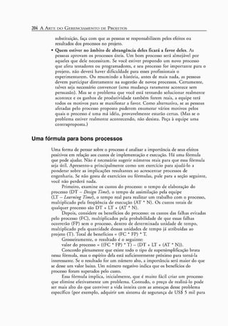 A arte do gerenciamento de projetos